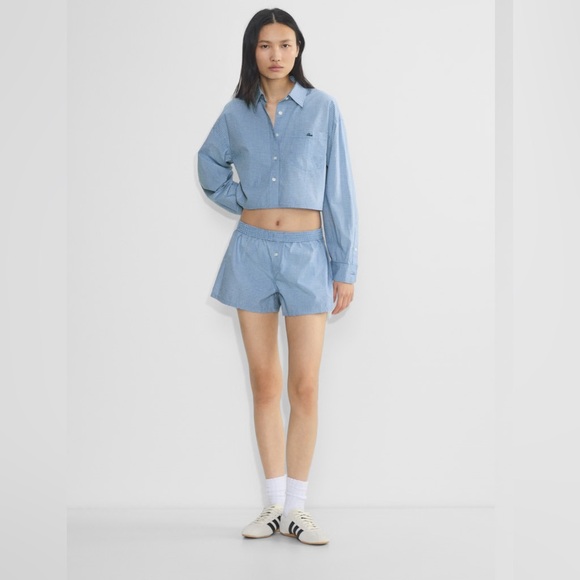 Aritzia Pants - Tna FERGIE POPLIN SHIRT